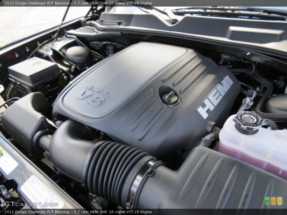 5.7 Liter HEMI OHV 16-Valve VVT V8 Engine for the 2013 Dodge Challenger #77815202