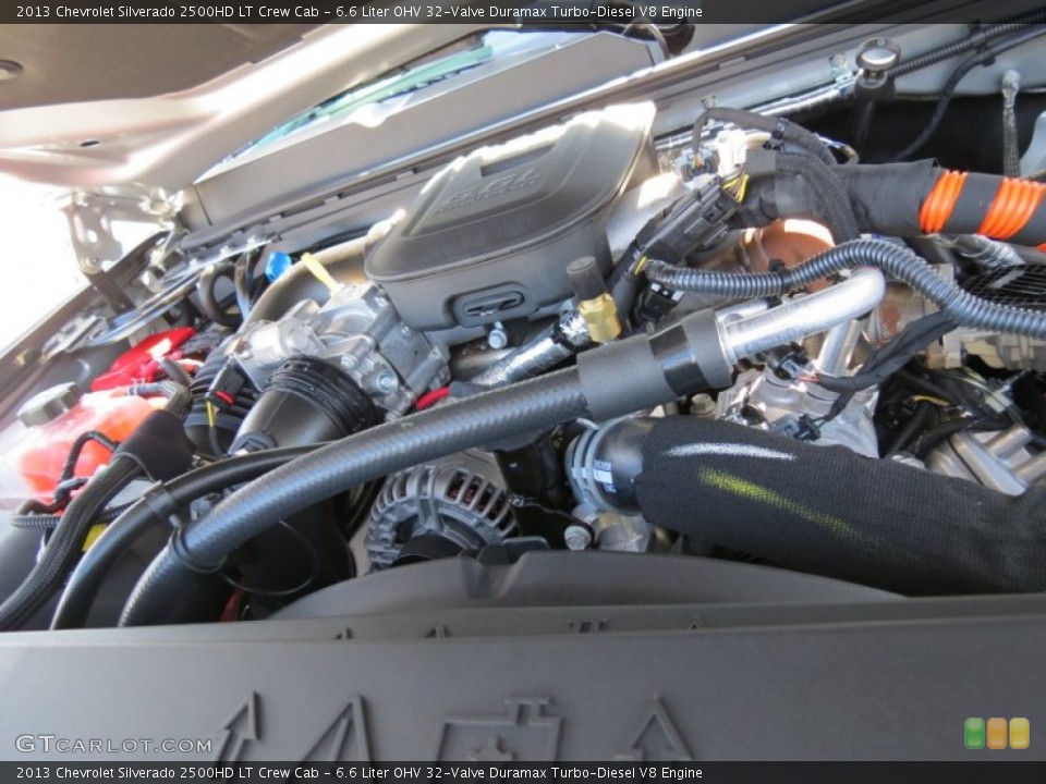 6.6 Liter OHV 32-Valve Duramax Turbo-Diesel V8 Engine for the 2013 Chevrolet Silverado 2500HD #77818412