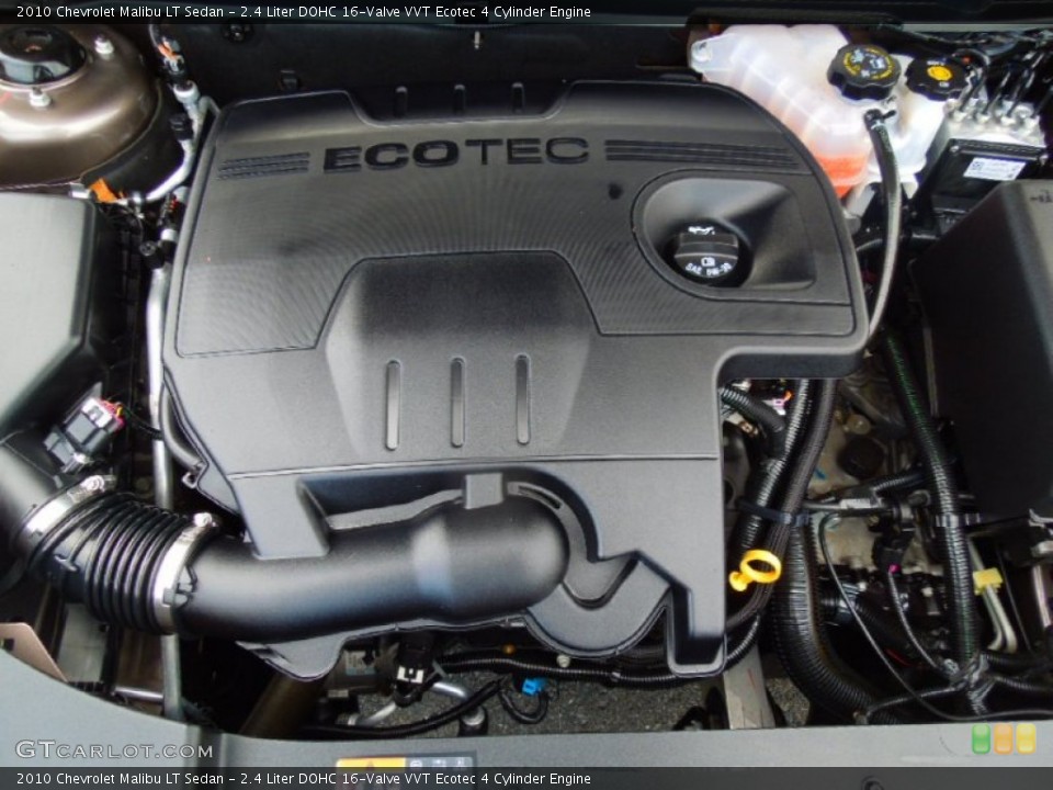 2.4 Liter DOHC 16-Valve VVT Ecotec 4 Cylinder Engine for the 2010 Chevrolet Malibu #77818739