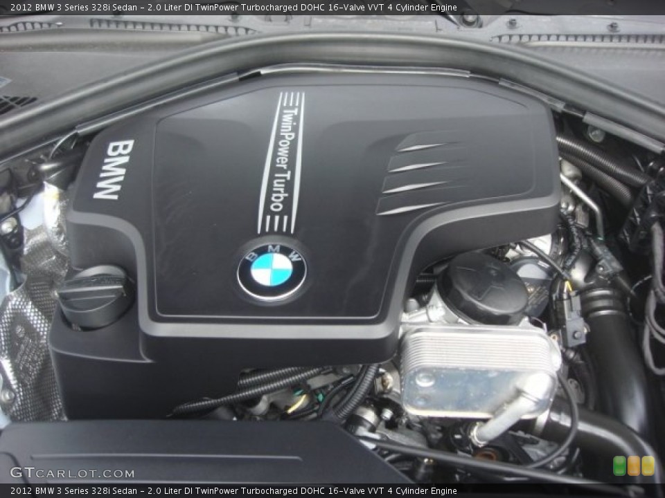 2.0 Liter DI TwinPower Turbocharged DOHC 16-Valve VVT 4 Cylinder Engine for the 2012 BMW 3 Series #77820818