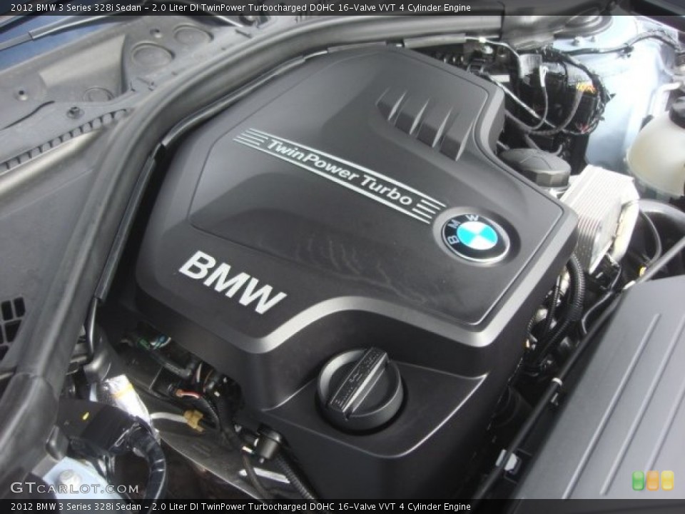 2.0 Liter DI TwinPower Turbocharged DOHC 16-Valve VVT 4 Cylinder Engine for the 2012 BMW 3 Series #77820841
