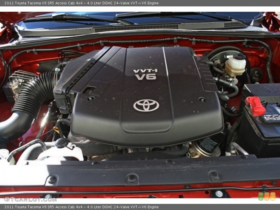 4.0 Liter DOHC 24-Valve VVT-i V6 Engine for the 2011 Toyota Tacoma #77823804