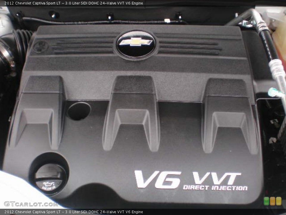 3.0 Liter SIDI DOHC 24-Valve VVT V6 2012 Chevrolet Captiva Sport Engine