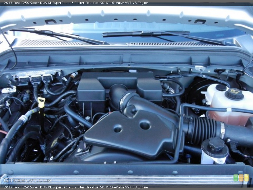 6.2 Liter Flex-Fuel SOHC 16-Valve VVT V8 Engine for the 2013 Ford F250 Super Duty #77834064