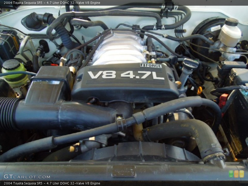 4.7 Liter DOHC 32-Valve V8 Engine for the 2004 Toyota Sequoia #77834591