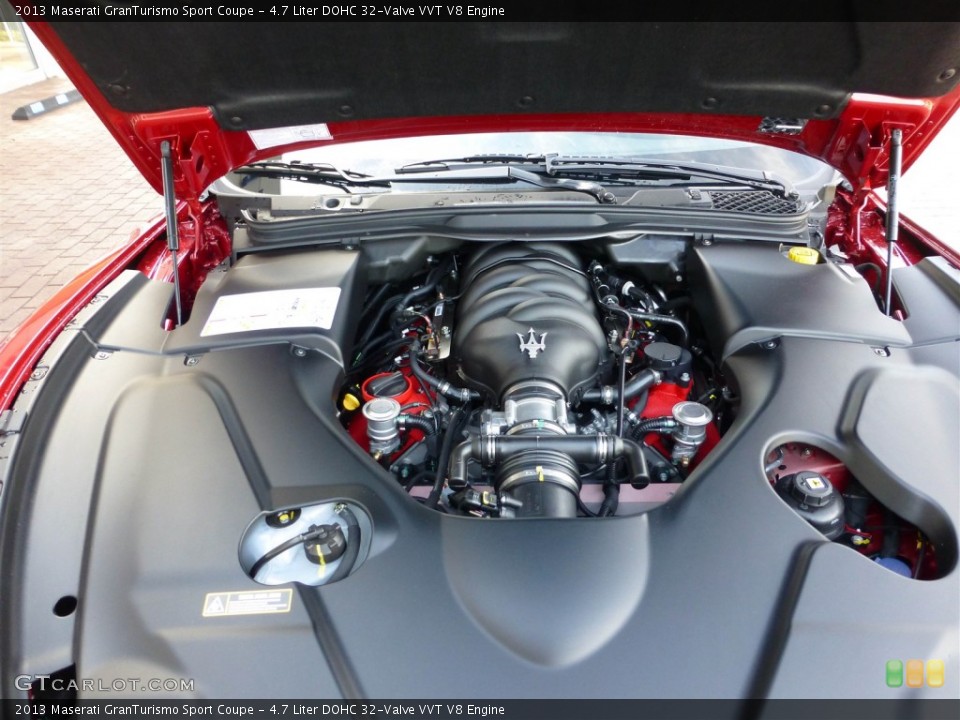 4.7 Liter DOHC 32-Valve VVT V8 Engine for the 2013 Maserati GranTurismo #77838084
