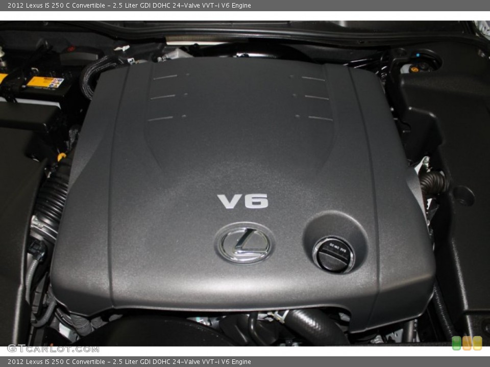 2.5 Liter GDI DOHC 24-Valve VVT-i V6 Engine for the 2012 Lexus IS #77839499