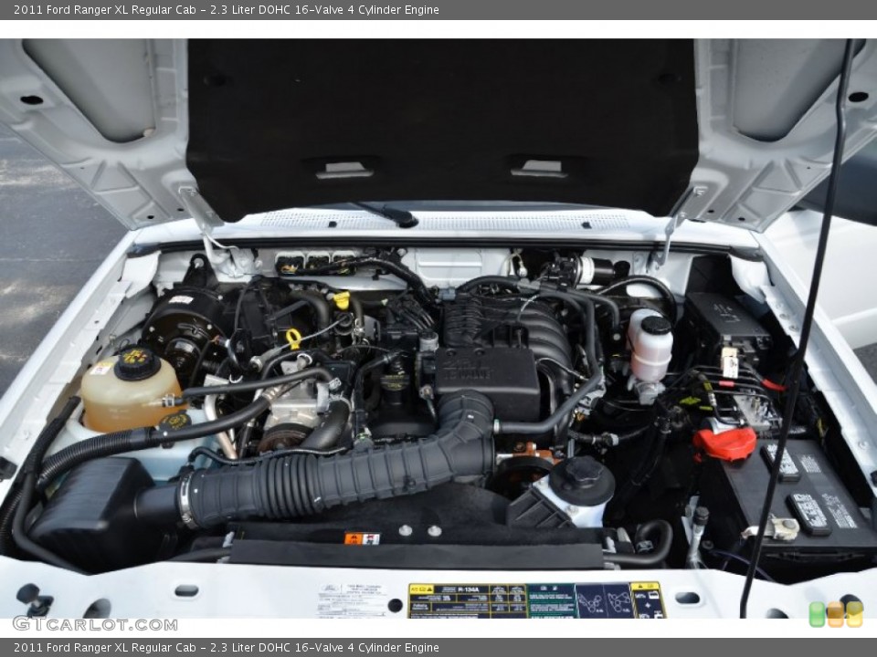 2.3 Liter DOHC 16-Valve 4 Cylinder 2011 Ford Ranger Engine