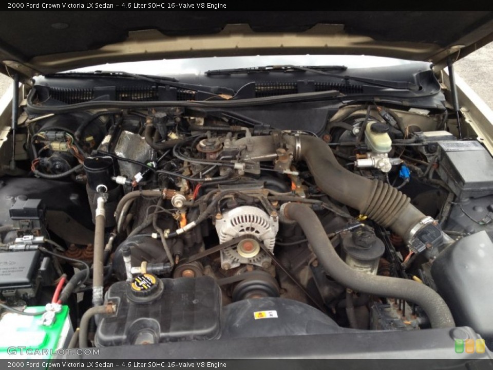 4.6 Liter SOHC 16-Valve V8 Engine for the 2000 Ford Crown Victoria #77841945