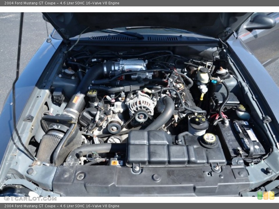 4.6 Liter SOHC 16-Valve V8 Engine for the 2004 Ford Mustang #77843208