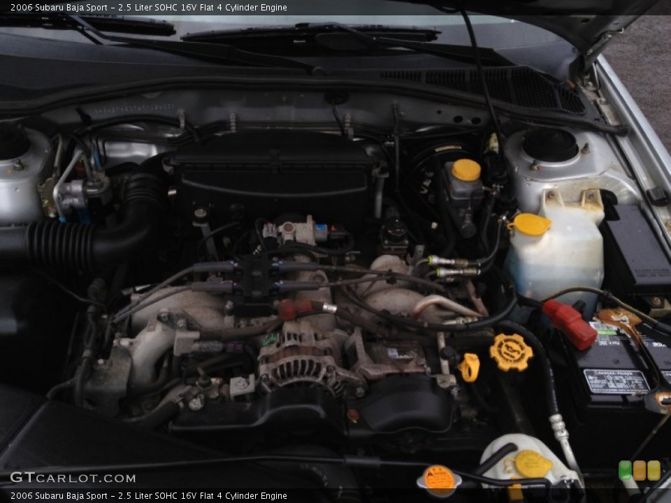 2.5 Liter SOHC 16V Flat 4 Cylinder Engine for the 2006 Subaru Baja #77843328