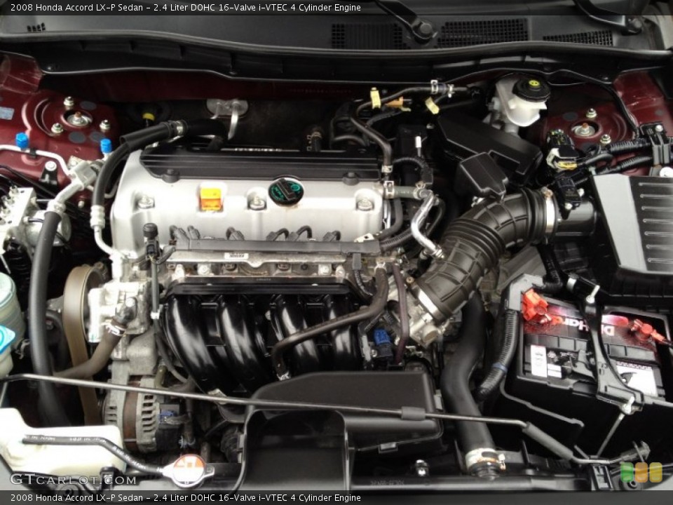 2.4 Liter DOHC 16-Valve i-VTEC 4 Cylinder Engine for the 2008 Honda Accord #77843970