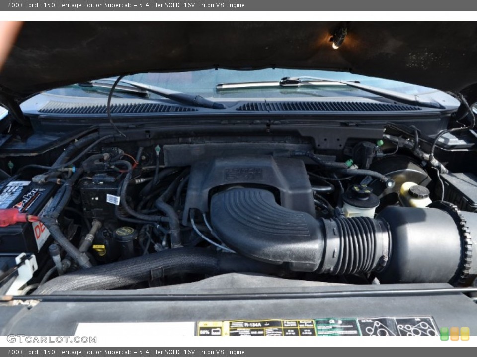 5.4 Liter SOHC 16V Triton V8 Engine for the 2003 Ford F150 #77846955
