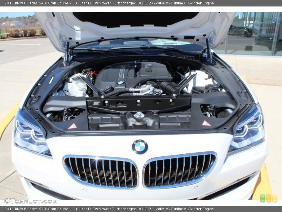 3.0 Liter DI TwinPower Turbocharged DOHC 24-Valve VVT Inline 6 Cylinder Engine for the 2013 BMW 6 Series #77850726