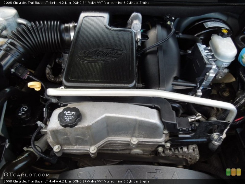 4.2 Liter DOHC 24-Valve VVT Vortec Inline 6 Cylinder Engine for the 2008 Chevrolet TrailBlazer #77851074