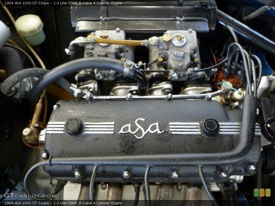 1.0 Liter SOHC 8-Valve 4 Cylinder Engine for the 1964 ASA 1000 GT #77851410