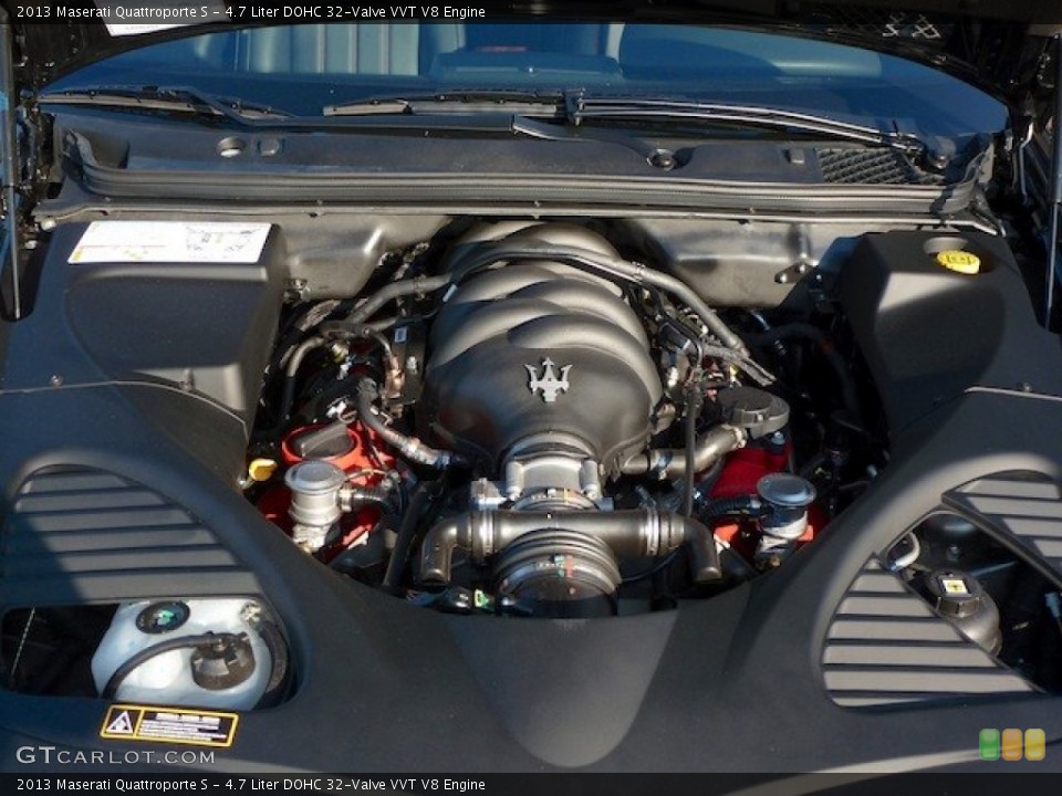 4.7 Liter DOHC 32-Valve VVT V8 Engine for the 2013 Maserati Quattroporte #77855487