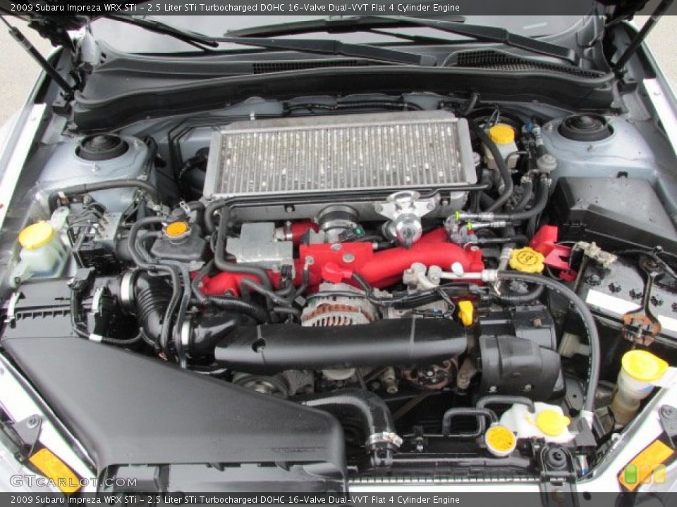 2.5 Liter STi Turbocharged DOHC 16-Valve Dual-VVT Flat 4 Cylinder Engine for the 2009 Subaru Impreza #77859093