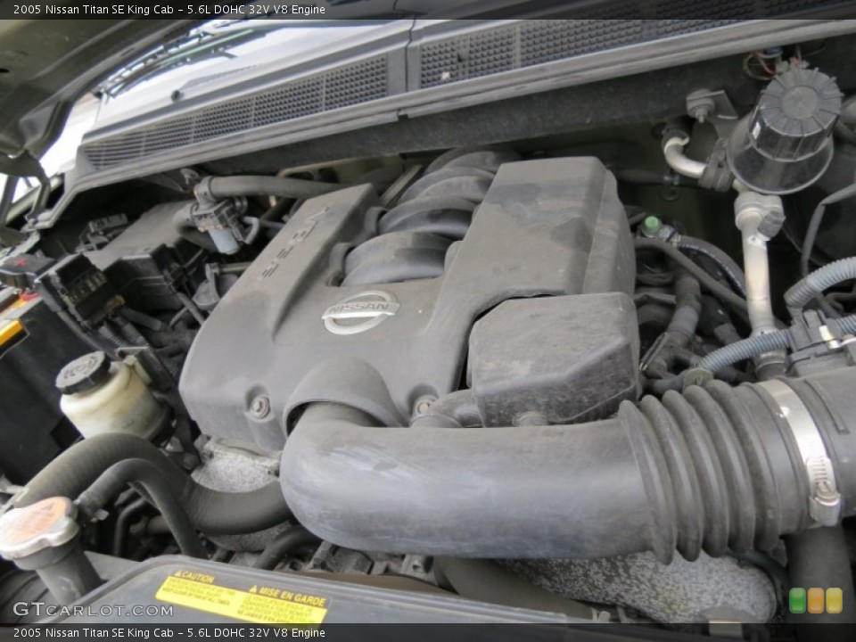 5.6L DOHC 32V V8 Engine for the 2005 Nissan Titan #77859846
