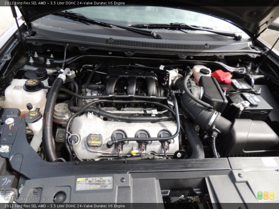 3.5 Liter DOHC 24-Valve Duratec V6 Engine for the 2012 Ford Flex #77866434