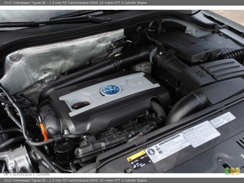 2.0 Liter FSI Turbocharged DOHC 16-Valve VVT 4 Cylinder Engine for the 2013 Volkswagen Tiguan #77872215