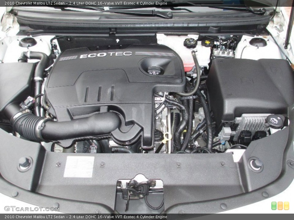 2.4 Liter DOHC 16-Valve VVT Ecotec 4 Cylinder Engine for the 2010 Chevrolet Malibu #77872749