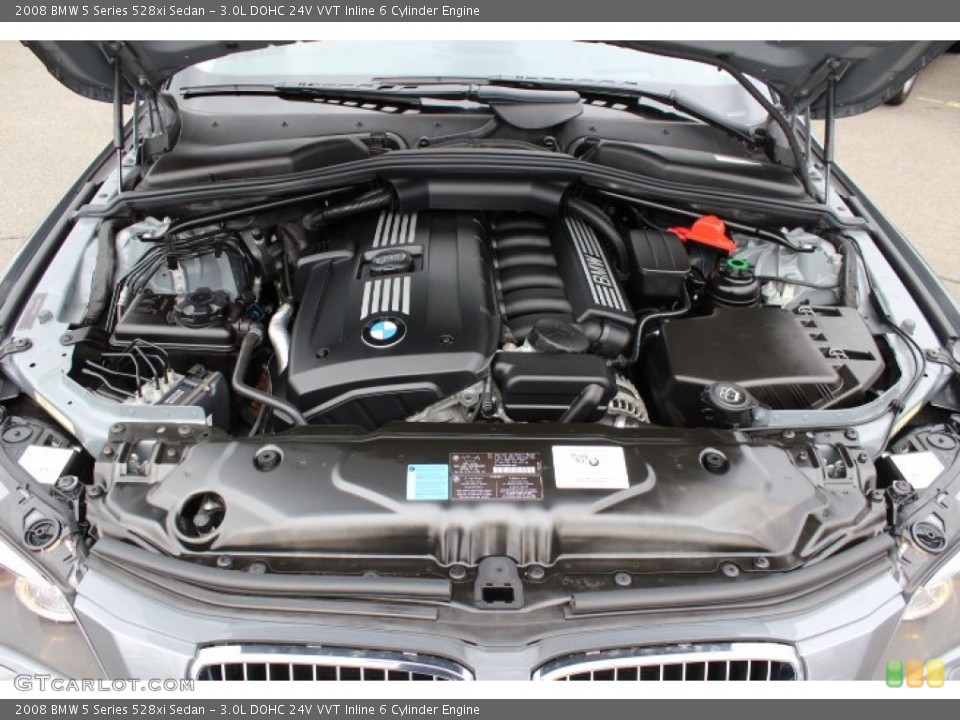 3.0L DOHC 24V VVT Inline 6 Cylinder Engine for the 2008 BMW 5 Series #77873274
