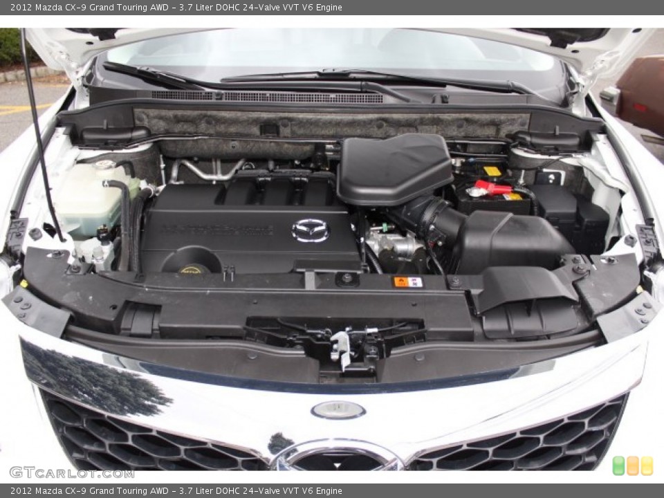 3.7 Liter DOHC 24-Valve VVT V6 Engine for the 2012 Mazda CX-9 #77873880
