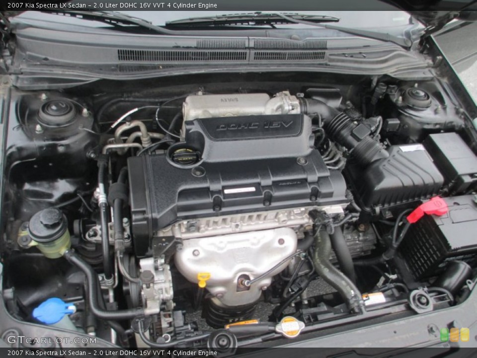 2.0 Liter DOHC 16V VVT 4 Cylinder Engine for the 2007 Kia Spectra #77877096
