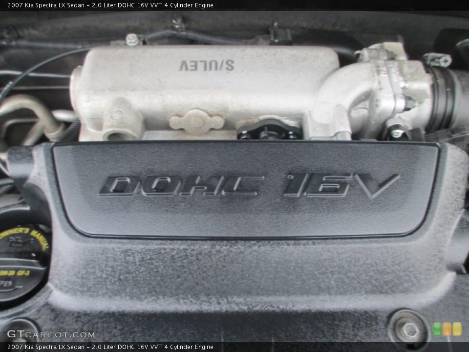 2.0 Liter DOHC 16V VVT 4 Cylinder Engine for the 2007 Kia Spectra #77877114