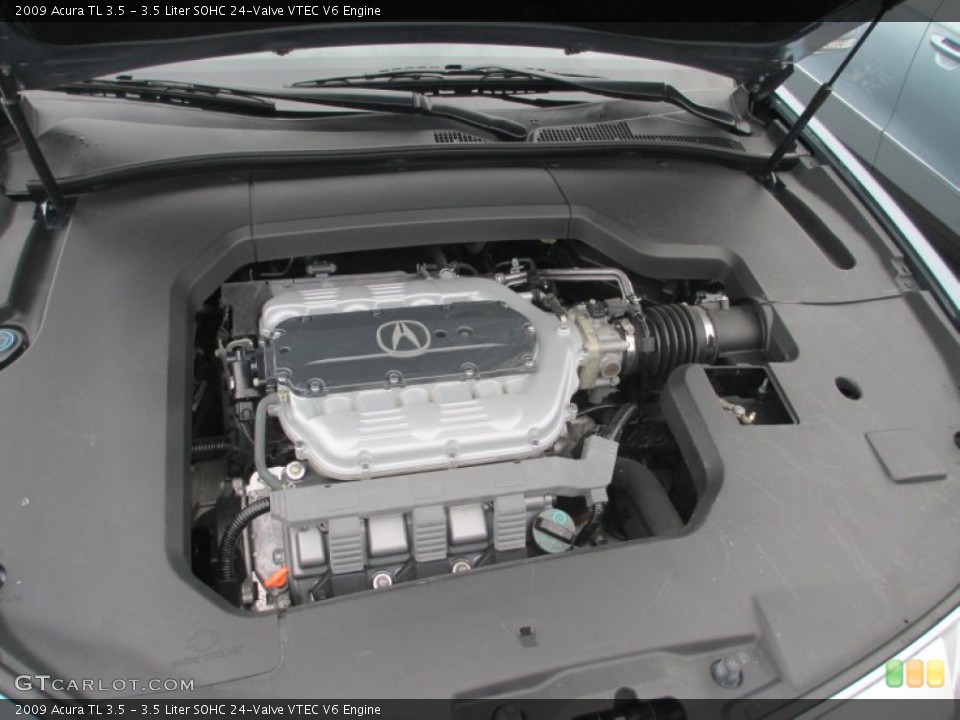 3.5 Liter SOHC 24-Valve VTEC V6 2009 Acura TL Engine