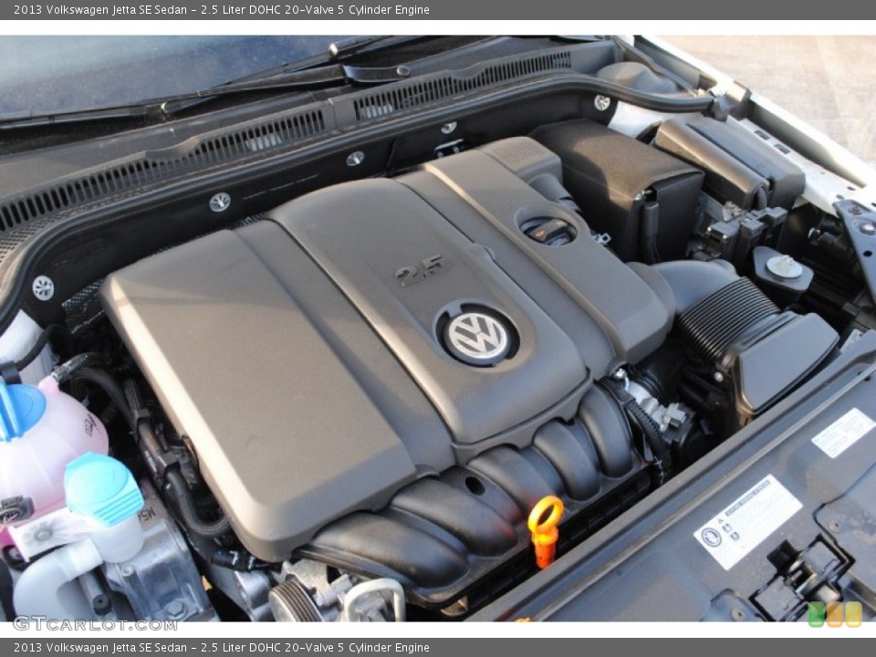 2.5 Liter DOHC 20-Valve 5 Cylinder Engine for the 2013 Volkswagen Jetta #77878824