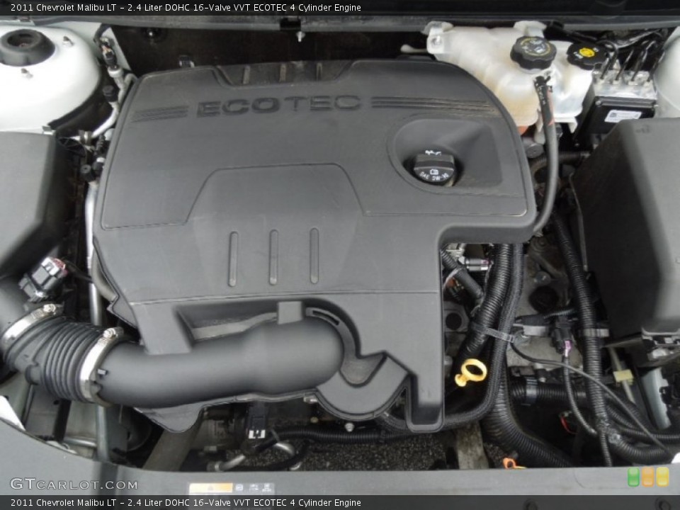 2.4 Liter DOHC 16-Valve VVT ECOTEC 4 Cylinder Engine for the 2011 Chevrolet Malibu #77887377