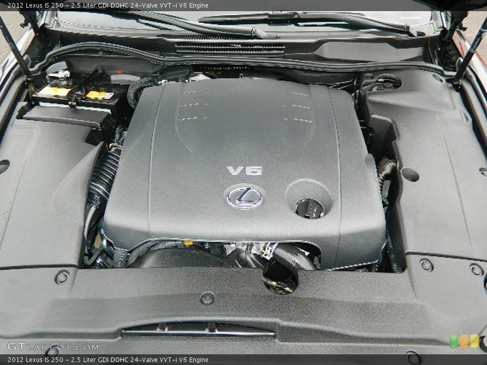 2.5 Liter GDI DOHC 24-Valve VVT-i V6 Engine for the 2012 Lexus IS #77893768