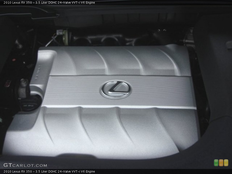 3.5 Liter DOHC 24-Valve VVT-i V6 2010 Lexus RX Engine