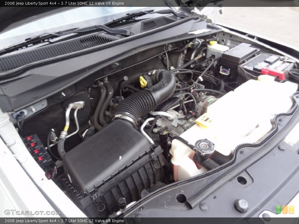 3.7 Liter SOHC 12 Valve V6 Engine for the 2008 Jeep Liberty #77901166