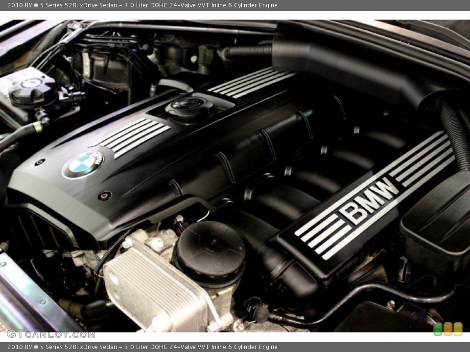 3.0 Liter DOHC 24-Valve VVT Inline 6 Cylinder Engine for the 2010 BMW 5 Series #77903104