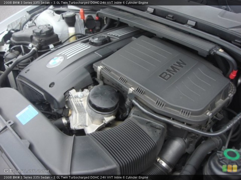 3.0L Twin Turbocharged DOHC 24V VVT Inline 6 Cylinder Engine for the 2008 BMW 3 Series #77905633