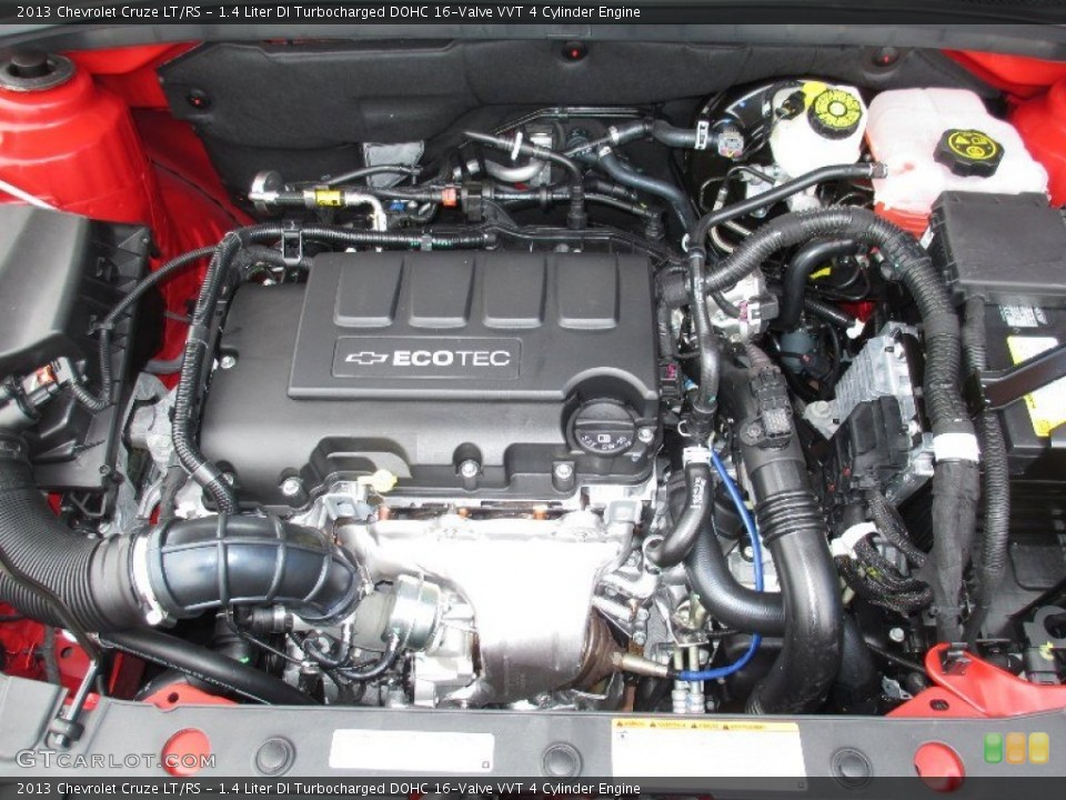 1.4 Liter DI Turbocharged DOHC 16-Valve VVT 4 Cylinder Engine for the 2013 Chevrolet Cruze #77907097