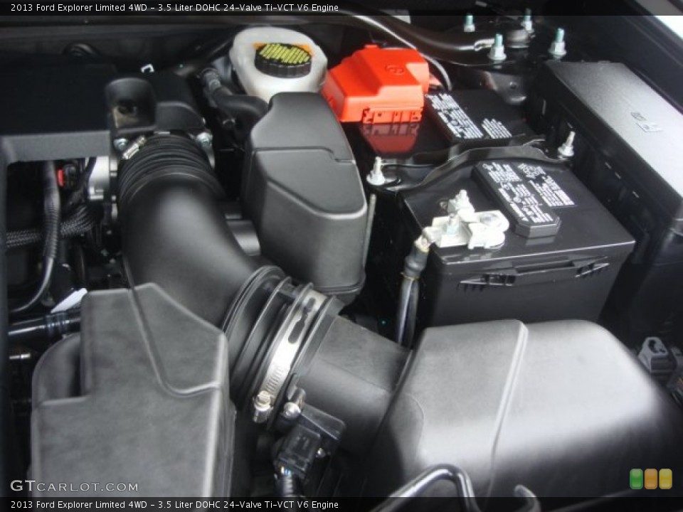 3.5 Liter DOHC 24-Valve Ti-VCT V6 Engine for the 2013 Ford Explorer #77907406