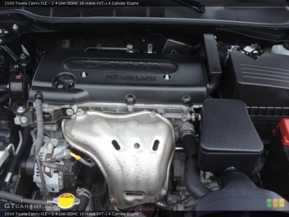 2.4 Liter DOHC 16-Valve VVT-i 4 Cylinder Engine for the 2009 Toyota Camry #77909376
