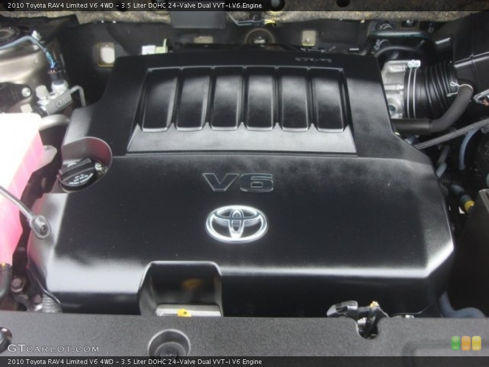 3.5 Liter DOHC 24-Valve Dual VVT-i V6 Engine for the 2010 Toyota RAV4 #77913889