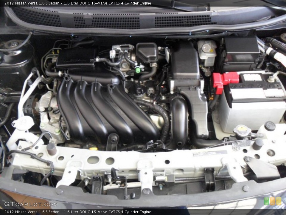 1.6 Liter DOHC 16-Valve CVTCS 4 Cylinder Engine for the 2012 Nissan Versa #77920265