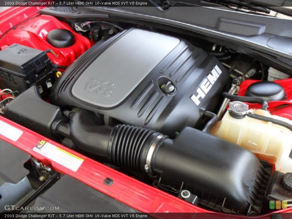 5.7 Liter HEMI OHV 16-Valve MDS VVT V8 Engine for the 2009 Dodge Challenger #77921146