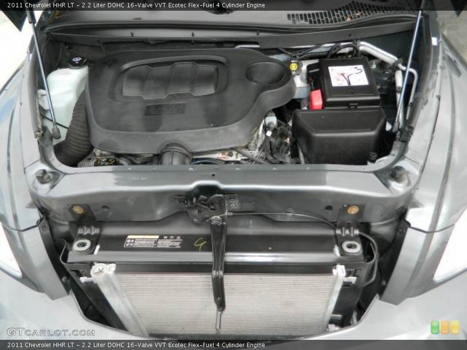 2.2 Liter DOHC 16-Valve VVT Ecotec Flex-Fuel 4 Cylinder Engine for the 2011 Chevrolet HHR #77922867