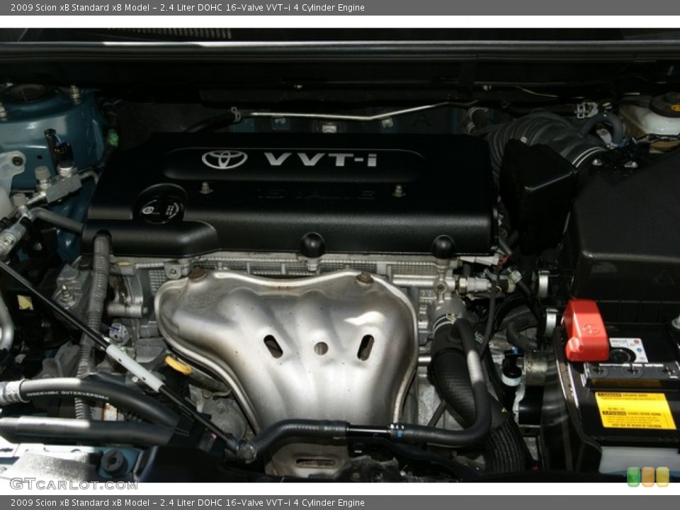 2.4 Liter DOHC 16-Valve VVT-i 4 Cylinder Engine for the 2009 Scion xB #77924014