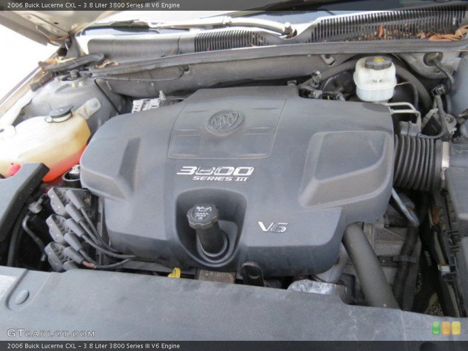 3.8 Liter 3800 Series III V6 Engine for the 2006 Buick Lucerne #77925842