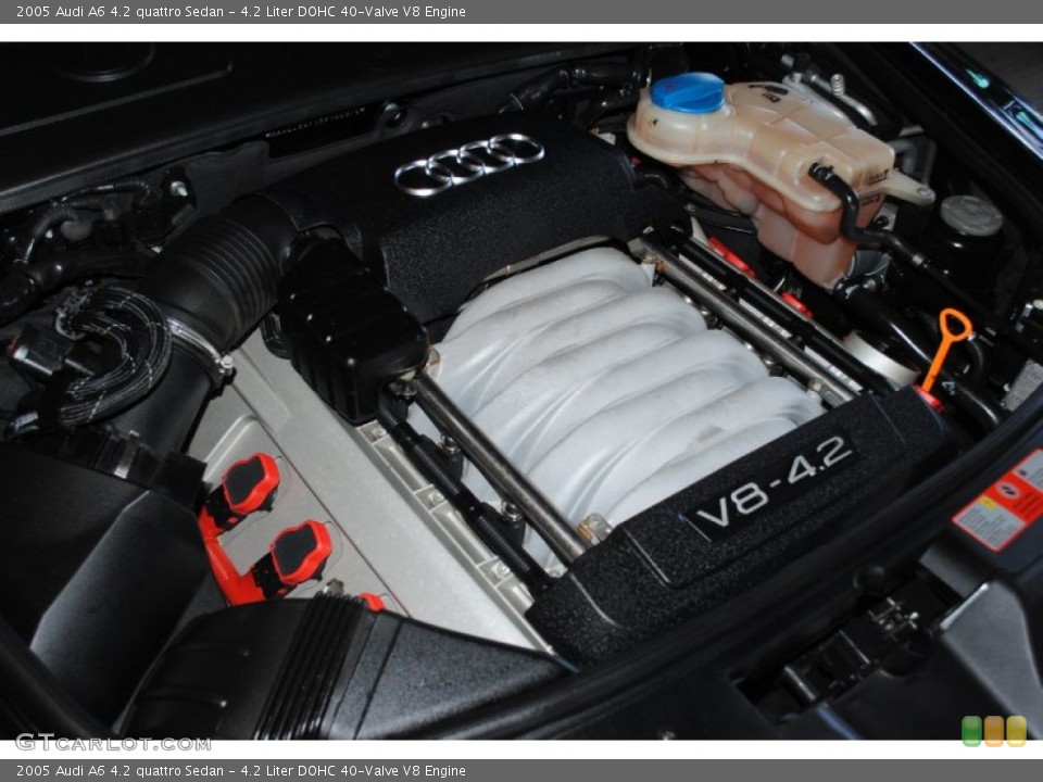 4.2 Liter DOHC 40-Valve V8 Engine for the 2005 Audi A6 #77927688