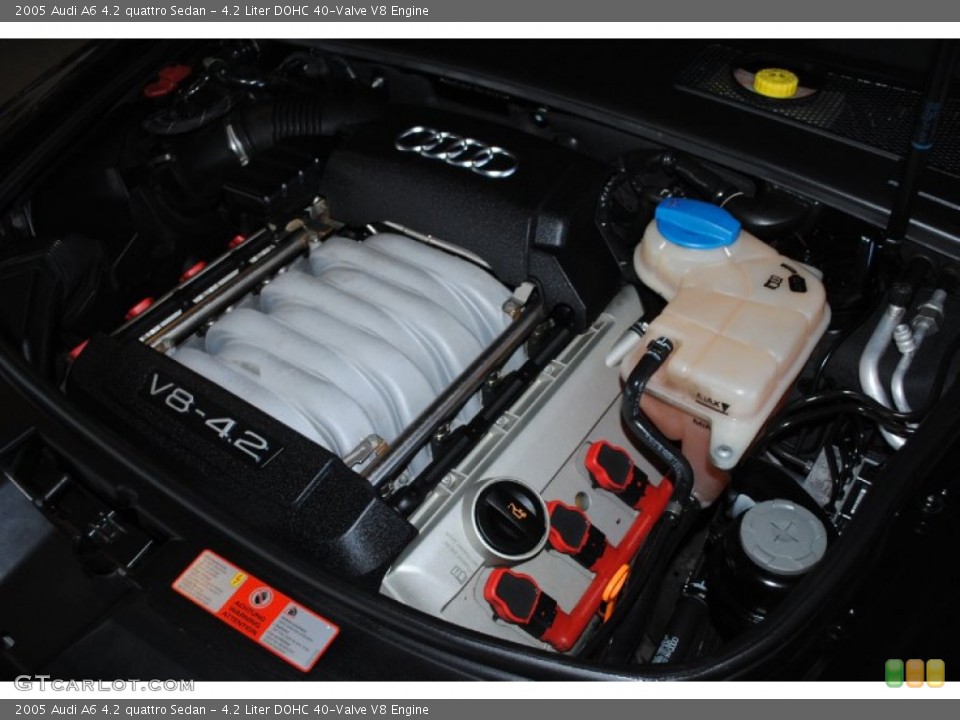 4.2 Liter DOHC 40-Valve V8 Engine for the 2005 Audi A6 #77927715