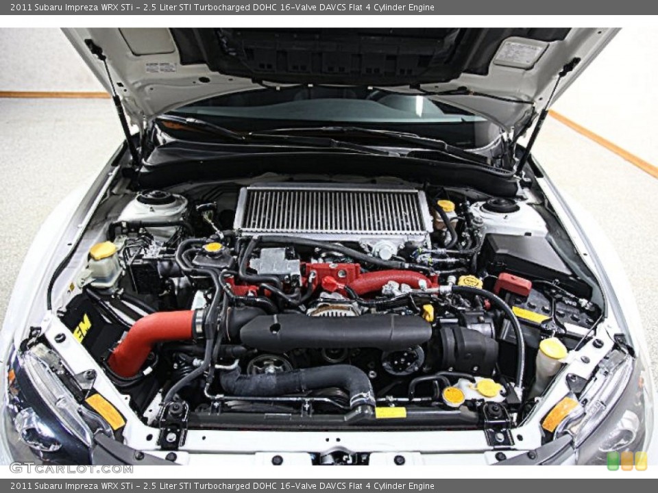 2.5 Liter STI Turbocharged DOHC 16-Valve DAVCS Flat 4 Cylinder Engine for the 2011 Subaru Impreza #77933429